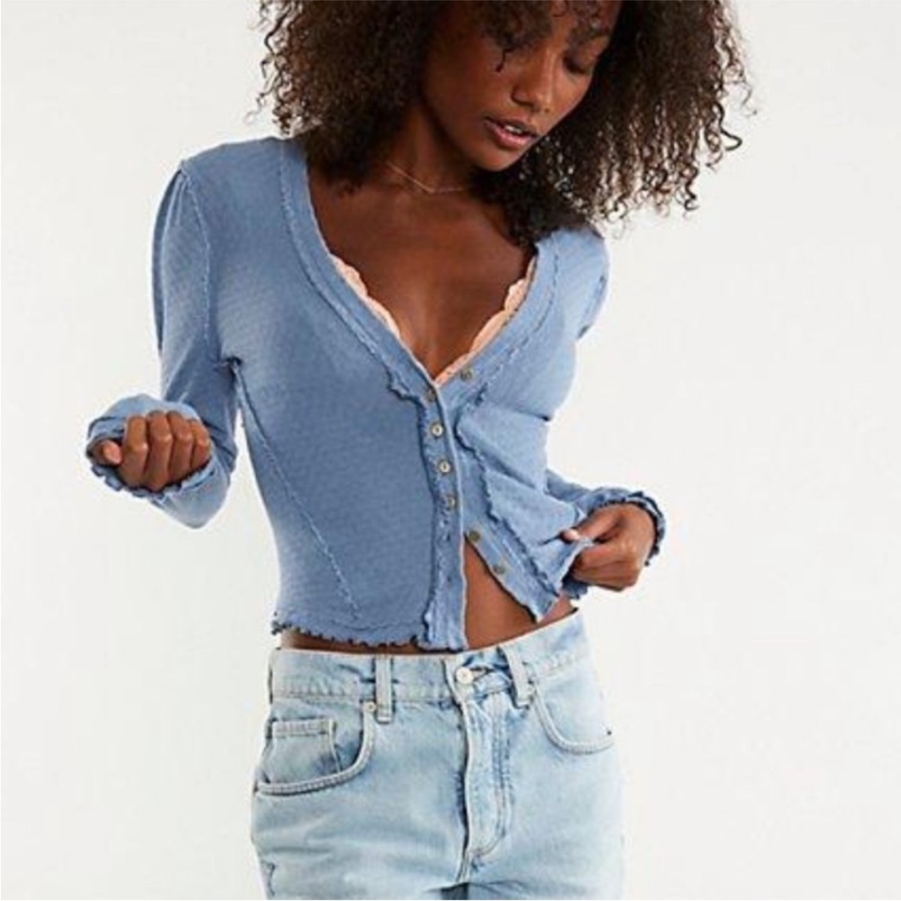 7052. Free People Winnie Cardi